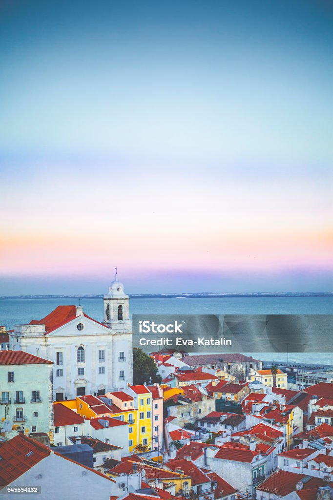Lisbon, Alfama, cityscape Lisbon - Portugal Stock Photo