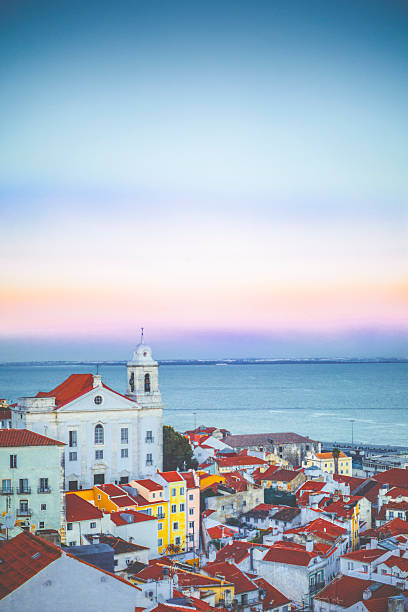 Lisbon, Alfama, cityscape stock photo