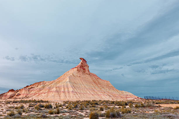 istock Semi-desert Bardenas Reales, mountain Tres Hermanos, Navarra 545654448