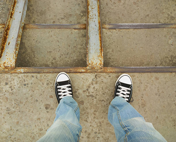 istock Feet on the stairs. 545654450