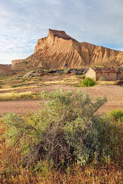 istock Semi-desert Bardenas Reales, eroded mountains, Natural Park 545654740