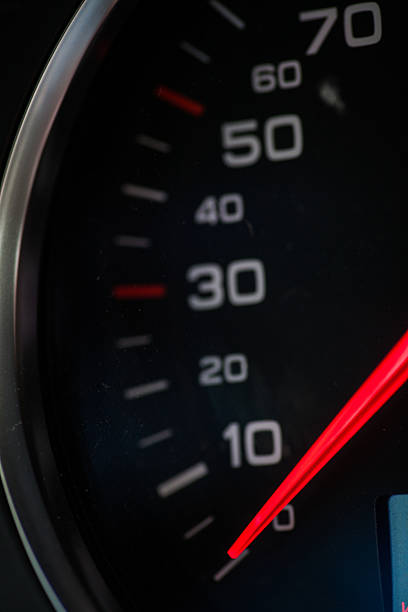 istock Motorcycle speedometer detail 545660520