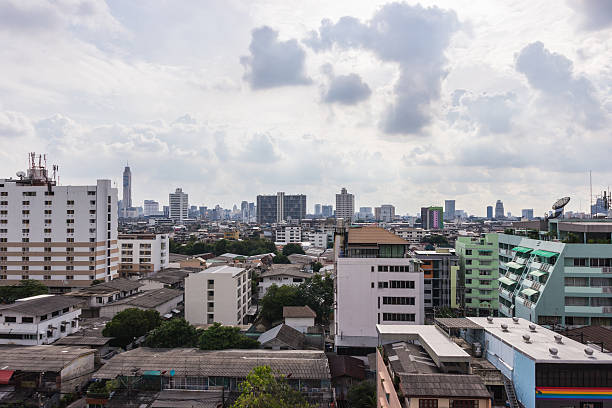 istock Bangkok Cityscape, Business district with high building 545668246