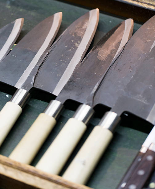 istock Japanese Sushi Knives 545671974