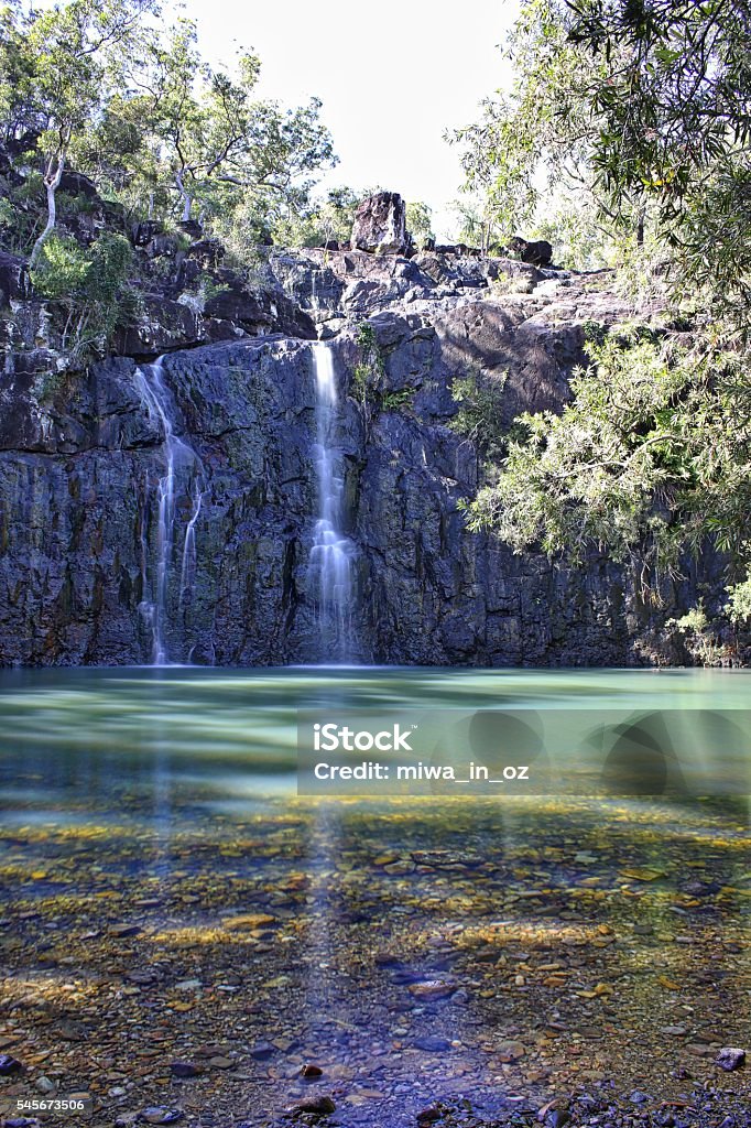 Cedar Creek Falls Beautiful Cedar Creek Falls in Airlie Beach, Queensland, Australia. Airlie Beach Stock Photo