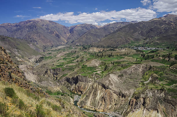 istock Colca Canyon panorama, Peru,South America. 545675274