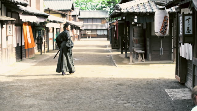 WS People  in ancient Japan village
