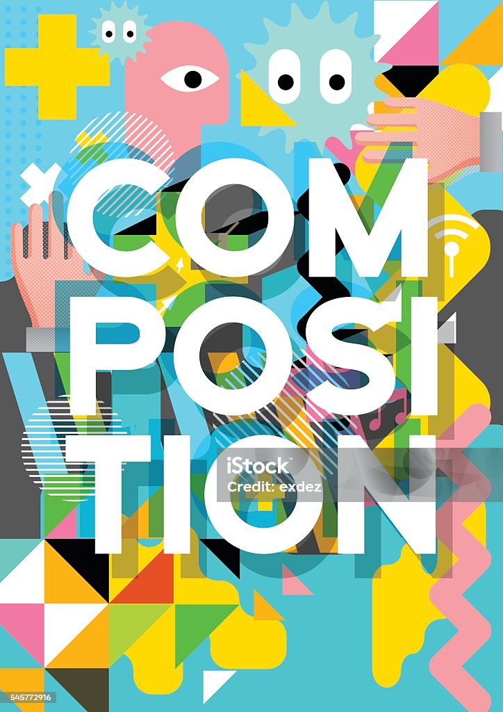 Compositional Designs Composition Design Stock Illustration - Download Image Now - Abstract ...