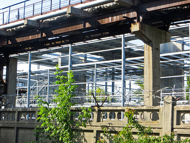 istock View on factory buildings 545776308