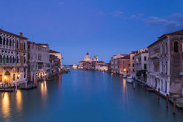 istock Blue hour of Venice , Grand canal 545777462