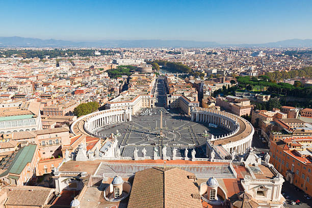 istock Saint Peter's Square, Vatican, Rome, Italy 545778582