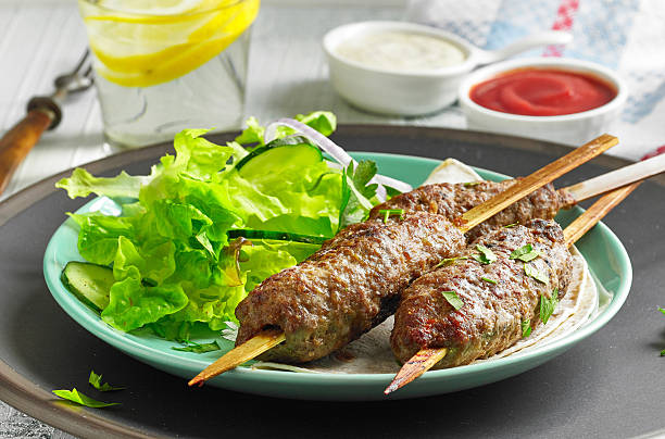 istock grilled minced meat skewers kebabs 545780460