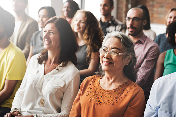 istock Audience Casual Conference Convention Seminar Concept 545785010