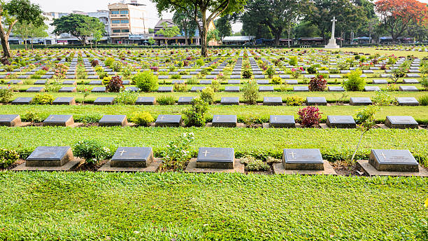 istock Kanchanaburi War Cemetery (Don Rak) 545785386