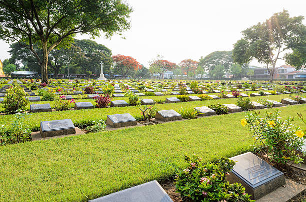 istock Kanchanaburi War Cemetery (Don Rak) 545785508
