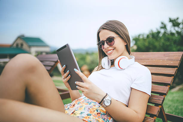 istock beautiful young woman relaxing 545786654