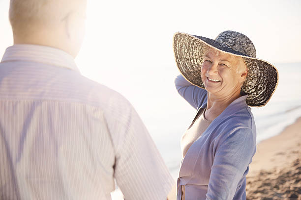istock Attractive senior woman with her husband 545787914