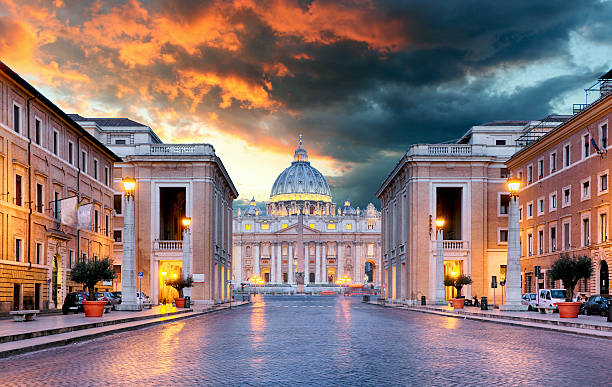 バチカン, ローマ - コンチリアツィオネ通り - vatican ストックフォトと画像
