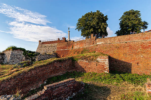 istock Belgrade fortress and panorama view 545789276