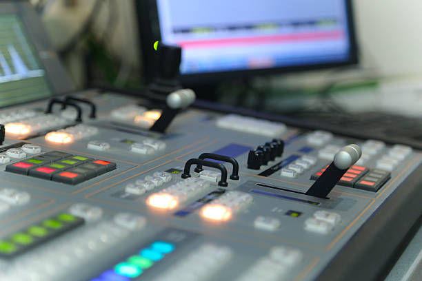 istock Video and audio production switcher 545789824