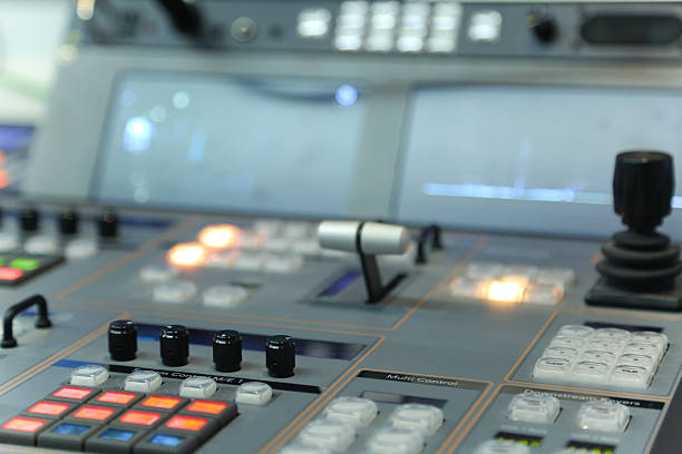 istock Video and audio production switcher 545789916