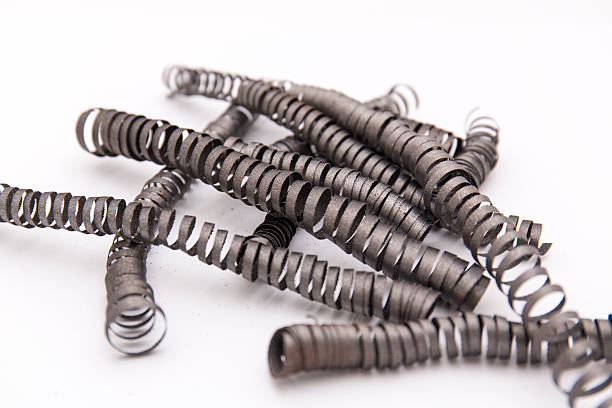 istock Closeup of the metalic spring 545792374