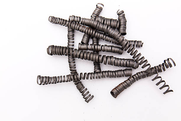 istock Closeup of the metalic spring 545793934