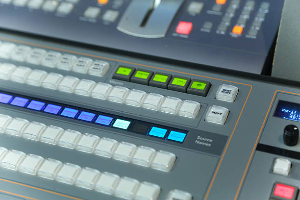 istock Video and audio production switcher 545794070