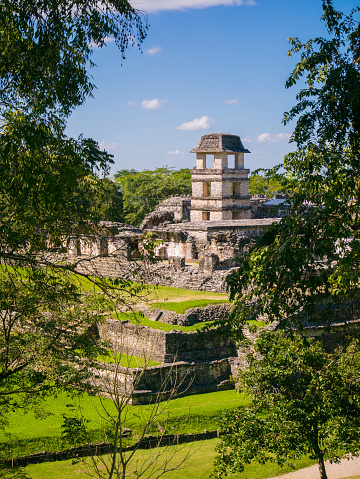 Ruins in Palenque, Mexico