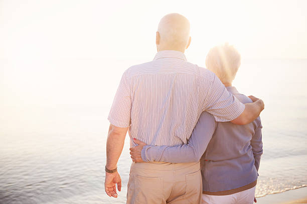 istock Seniors standing arm by arm 545797276