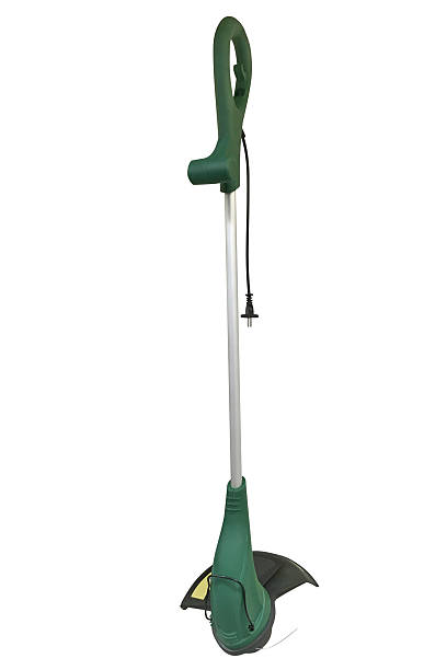 istock hand lawn mower isolated on a white background 545798434