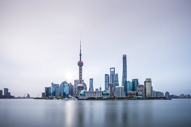 istock Panoramic skyline of Shanghai 545801428