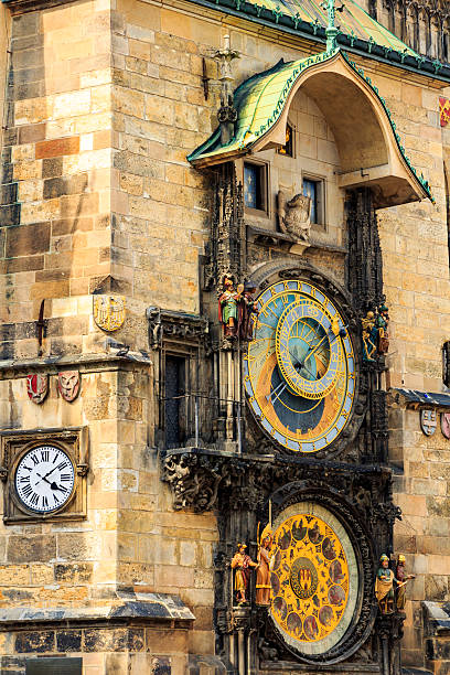 istock Historical medieval astronomical clock in Old Town Square 545804028