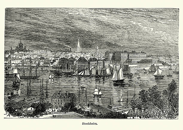istock Stockholm, Sweden in the 19th Century 545812344