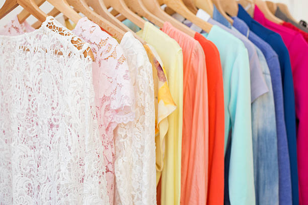 istock Clothes in the closet 545813042
