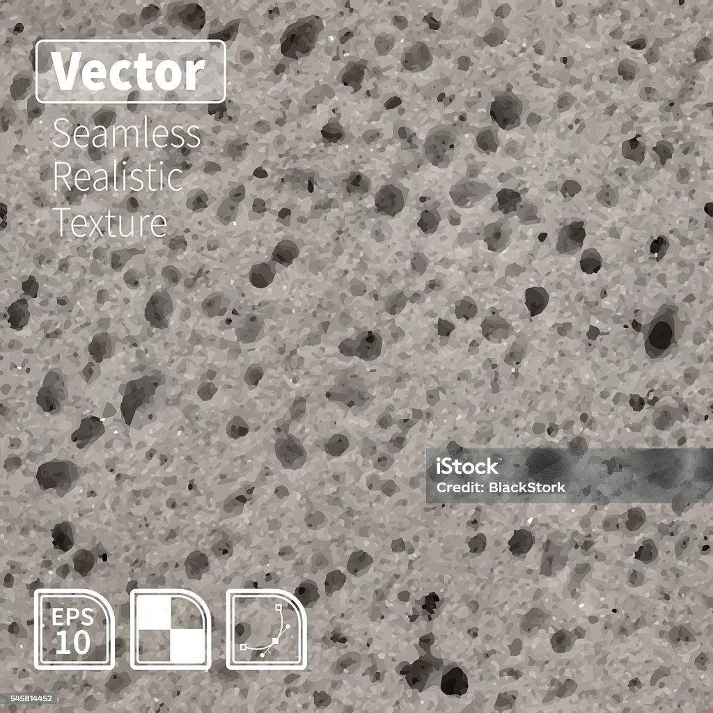 Vector seamless porous grey sponge texture. Vector seamless porous grey sponge texture Bath Sponge stock vector