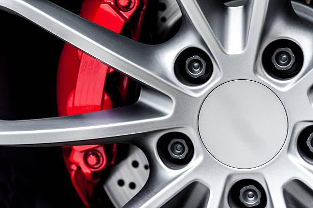 istock Close up of a modern sport wheel 545815584