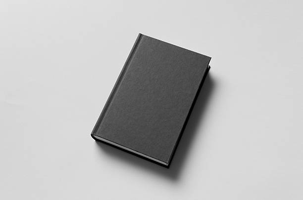 istock Black Hardcover Book Mock-Up 545816838