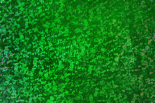 Scale Background, Green Snake Skin Style Pattern, Abstract Scaly Texture