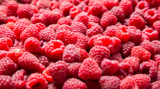 Background With Rapsberry Food Background With Raspberry Stock Photo - Download Image Now ...