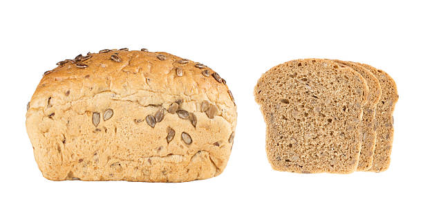 istock Healthy dietary bread with sunflower seeds 545988270