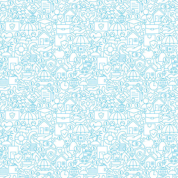 Insurance Pattern Bg 21,600+ Insurance Patterns Stock Illustrations, Royalty-Free Vector ...