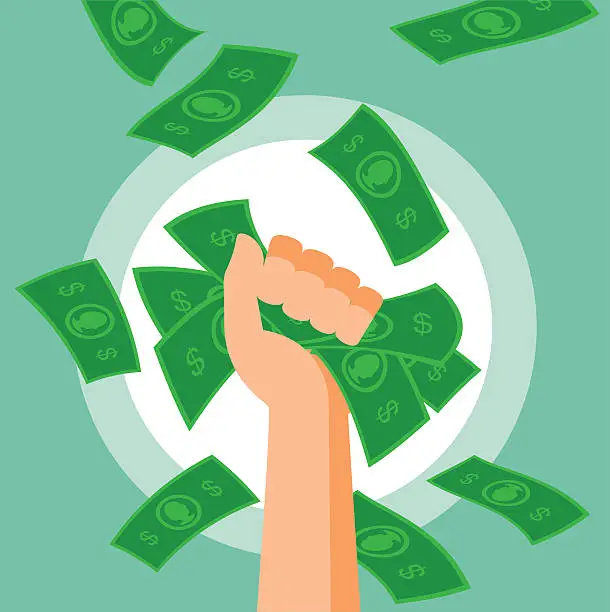 Vector illustration of Money Fist