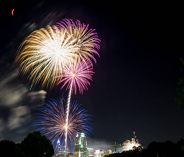 istock Fireworks on the 4th of July, 2016 in Raleigh, NC. 545993920