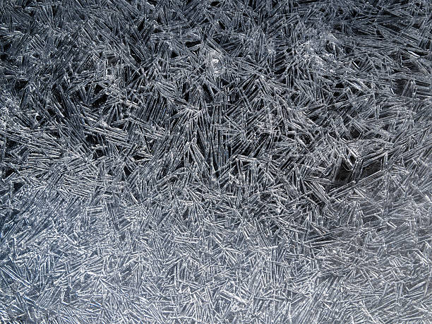istock Toned image of the abstract pattern of ice frozen water 545997290