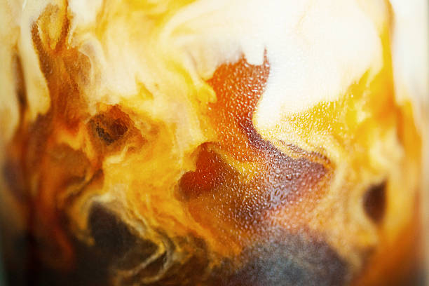 istock Detailed shot of iced coffee 545997810