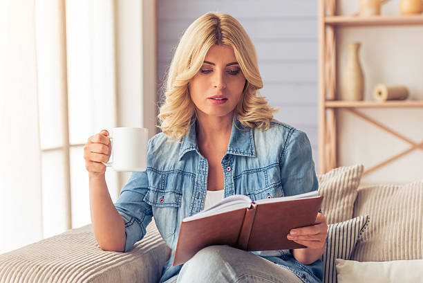istock Beautiful woman at home 546003920