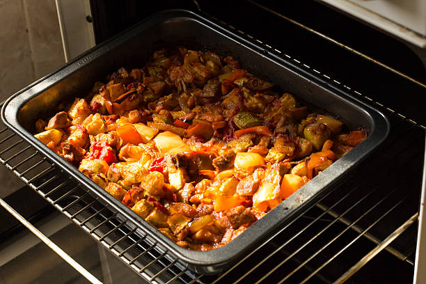 istock Vegetable stew cooked in the oven 546004066