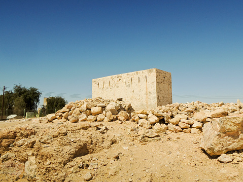 The ancient city of Ubar, Shisr, in Dhofar region, Oman.