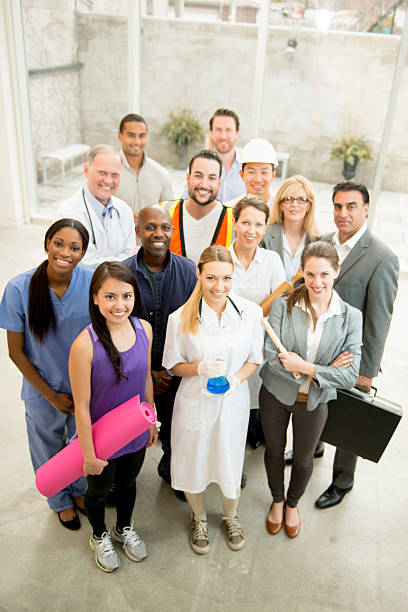 istock Group of Varied Professionals 546007994